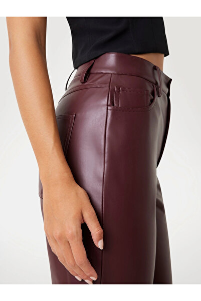 Guess Euphoria Kadın Kahverengi Regular Fit Pantolon W5BB75K8S30-G1G5