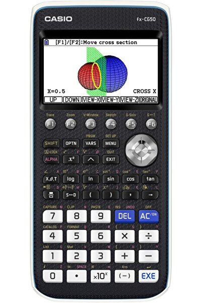 Casio حاسبة الرسوم البيانية الملونة PRIZM FX-CG50