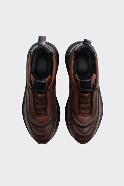 derinet Günlük Hakiki Deri Erkek Sneaker