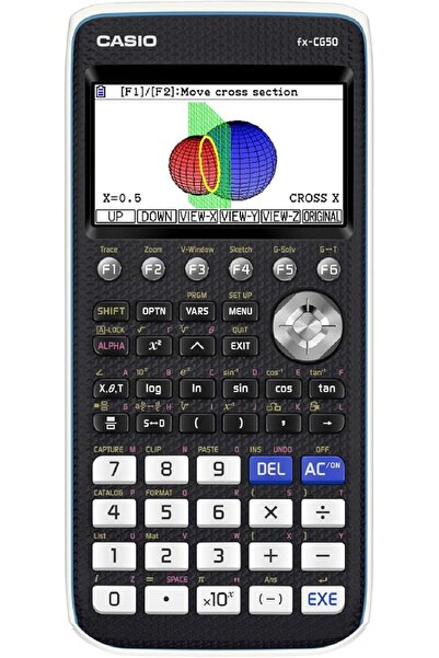 Casio حاسبة الرسوم البيانية الملونة PRIZM FX-CG50