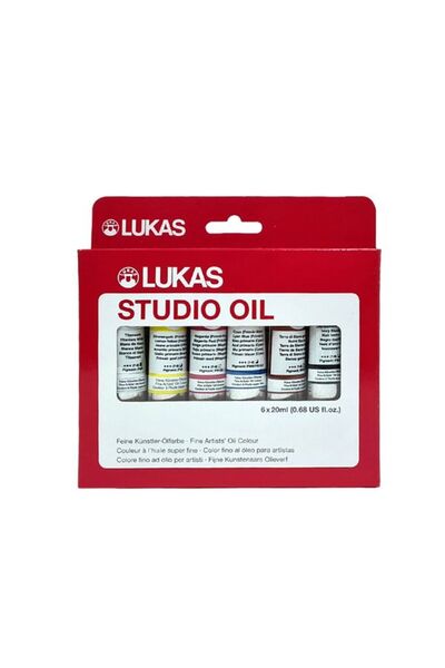 Lukas STUDIO 6X20ML OIL PAINT SET