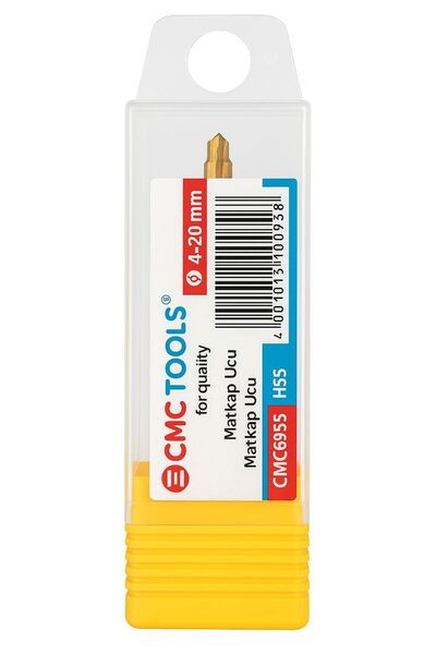 CMC KADEMELİ MATKAP UCU 4-20MM