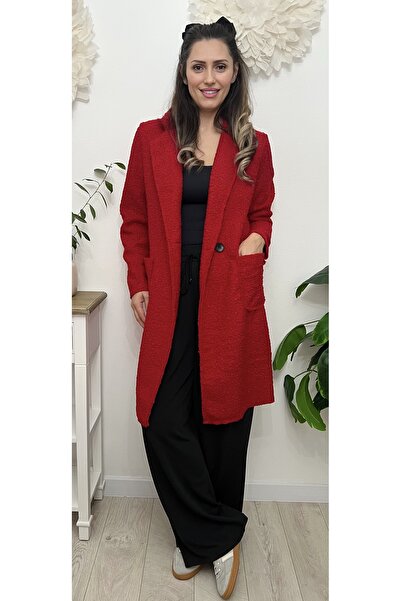 styleFlex Fluffy coat made of imitation wool material