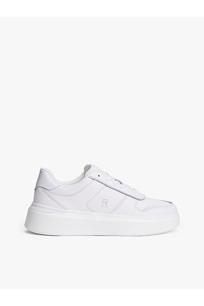 Tommy Hilfiger kadın patent platform sneaker