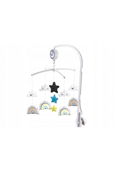 Jokomisiada Carusel pentru patut, cu jucarii de plus si cutie muzicala, Jokom...