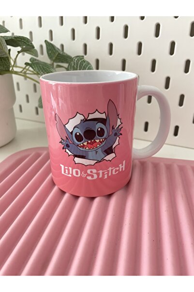 By Selen Suyolcu Stitch Printed Tea - Coffee Mug Cup