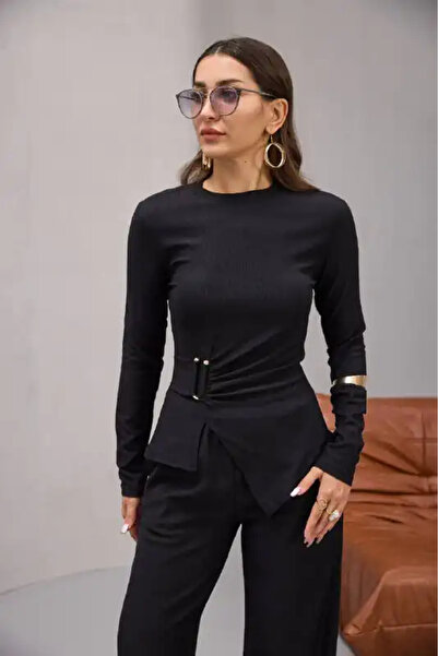 cemo YANDAN TOKALI GENİŞ PAÇA TAKIM