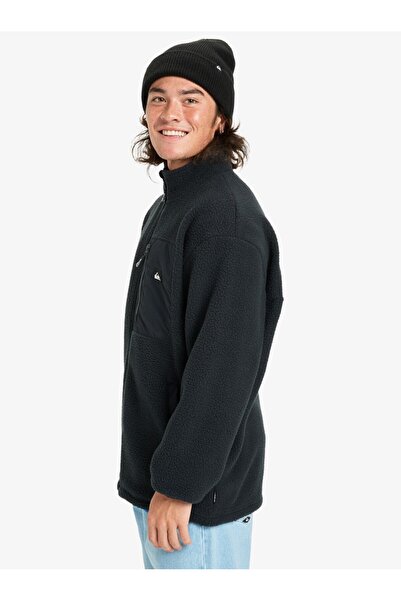 Quiksilver Clean Coast Fz Anthracite - Solid Men's Fleece Jacket Eqypf03066-11793