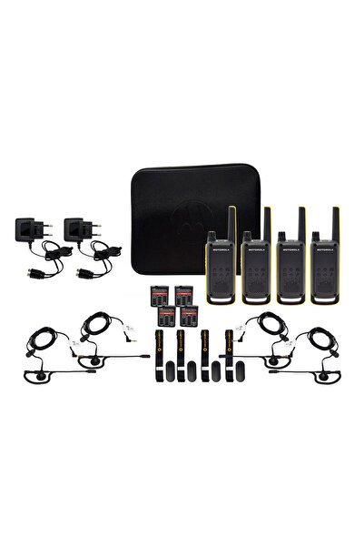 Motorola Set cu 4 statii radio PMR portabila T82 Extreme
