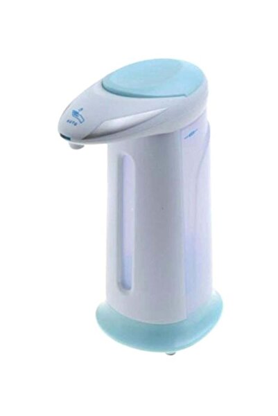 Generic Automatic Soap and Sanitizer Hands Dispenser White/Blue 21x11x10cm