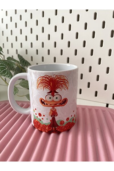 By Selen Suyolcu Anxiety Printed Tea - Coffee Mug Cup