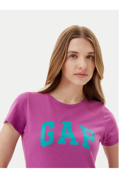 GAP Γυναικείο T-Shirt 776775-07 Ροζ