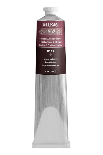 Lukas 1862 OIL 200ML BURNT UMBER