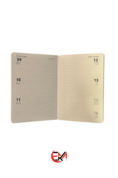 EKM 2026 Мини седмичен джобен дневник 9x14 см