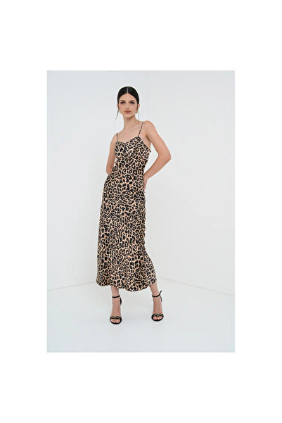 Guess Tullia Kadın Çok Renkli Elbise W5YK35WHEZ2-P1MO