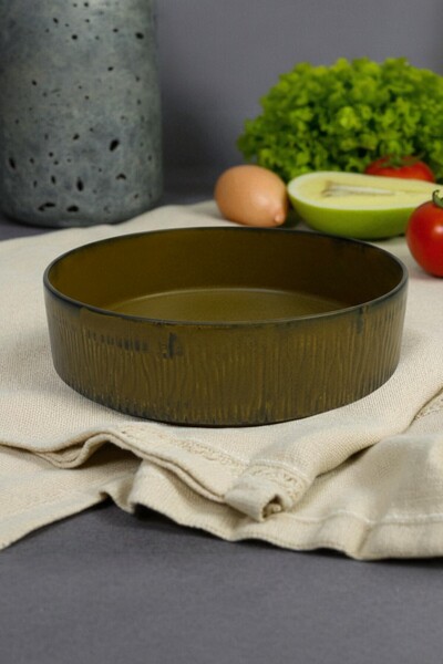 İREA PORSELEN Wavy Laterre 21cm Porcelain Bowl