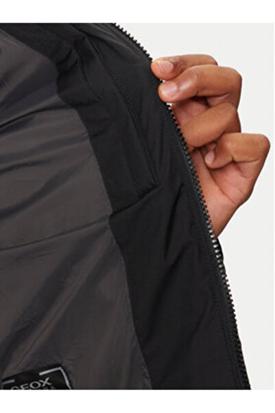 Geox Ανδρικό Χειμερινό Μπουφάν M4628J-TC188 Μαύρο