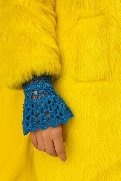 Jasminya Trend Blue Glove Bracelet Accessory