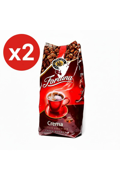 Fortuna X2 Cafea Crema Boabe 1kg
