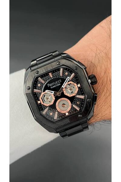 Ferrucci Exlusive Men's Wristwatch 3 Atm Water Resistance