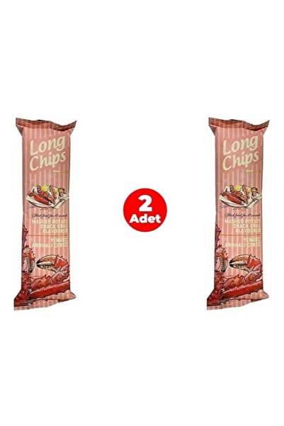 long chips Yengeç Aromalı Patates Cipsi 75 G (2 Adet)