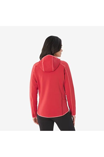 Decathlon Women's Outdoor Fleece Jacket - Red - Mh500
