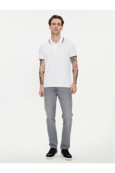 Geox Ανδρικό Πόλο M4510Q-T2649 Λευκό