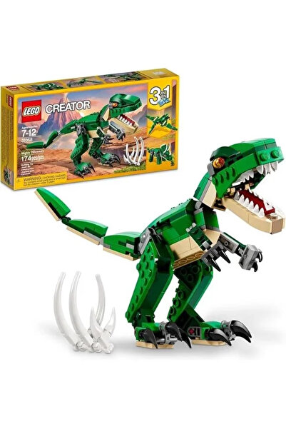 markentegra Yapı Oyuncak Creator 31058 3 in 1 Mighty Dinosaur Toy, Transforms...