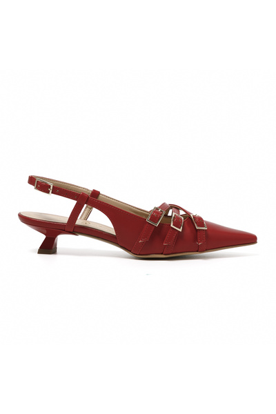 NACRE Women / Girls High Heels/ Stilettos 1971010 Nacree Capra Rosso