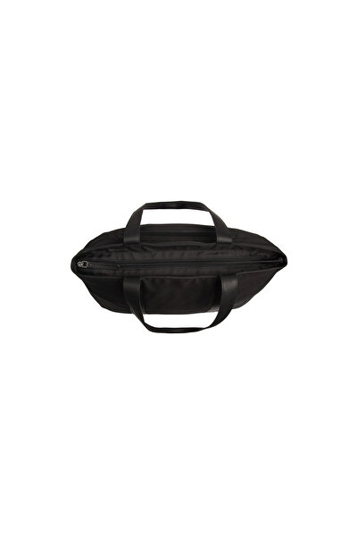 The Chesterfield Brand Large women's bag made of nylon and genuine leather, The Chesterfield Brand, Otta, Black