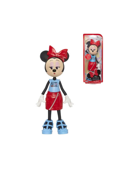 velve Елегантна кукла, Мини Маус, синьо/червено