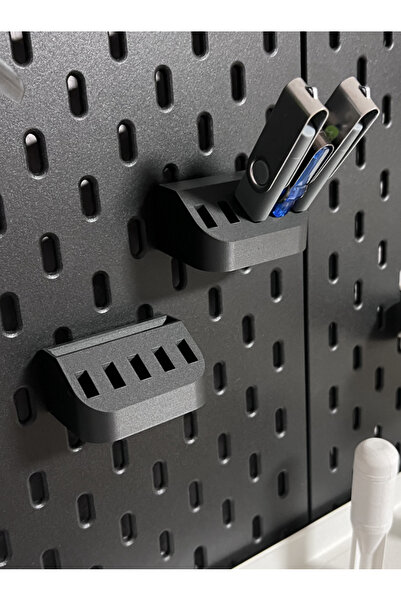 fly3d Skadis Pano USB Organizer -Çok Amaçlı Pano Parçası