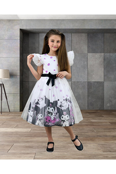 tny kids collection Krep Kuromi Girl's Dress