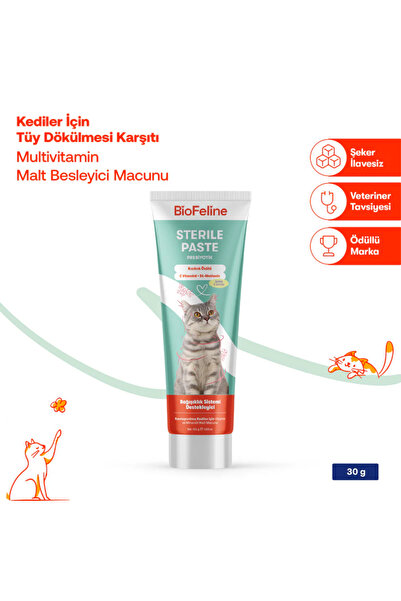 BioFeline kısır kediler için malt macun 100 g