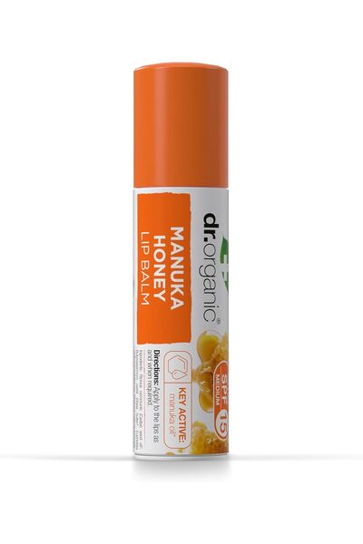 Organic مرطب شفاه بعسل مانوكا من دكتور أورجانيك، 5.7 مل