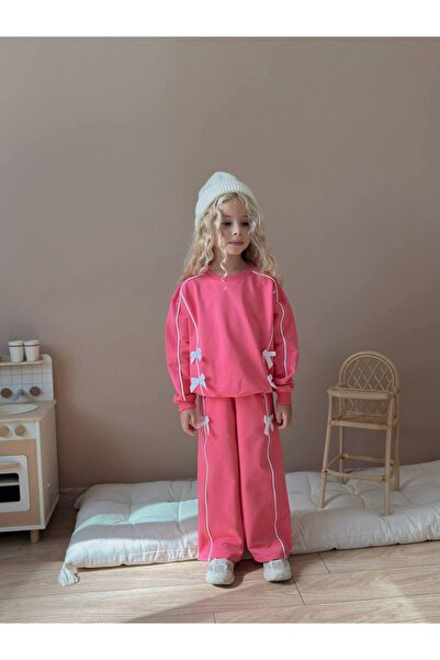 Jolly Kids Χειμερινό σετ για κορίτσια με λεπτομέρεια αραβικής ρόμπας