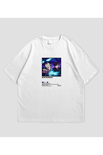 SVART WEAR Blue Exorcist - Tricou oversize unisex anime