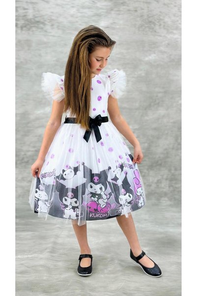 tny kids collection Krep Kuromi Girl's Dress