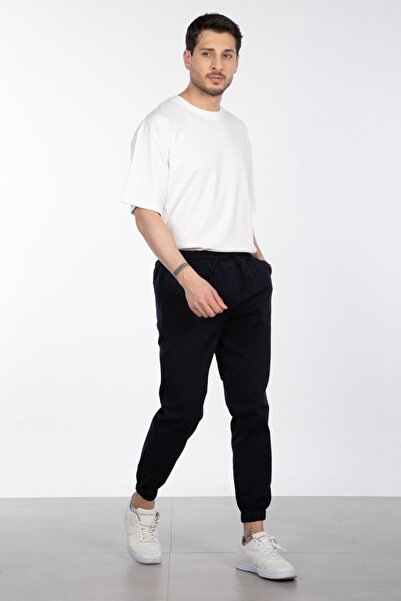 OIL PARK Erkek Beli Paçası Lastikli Cepli Rahat Kalıp Over Jogger Likralı Esn...