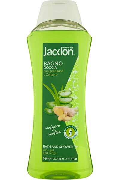 Jacklon جل الاستحمام بخلاصة الصبار والزنجبيل من جاكلون، 1000 مل