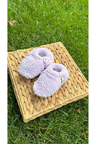BabyDia Lamb Fabric Non-Slip Sole Short Booties