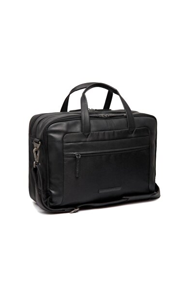 The Chesterfield Brand Geanta pentru laptop de 17 inch, The Chesterfield Brand, Nivano, Negru
