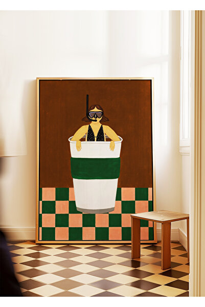 ARTHOUSECOLLECTIVE Kahve Dalgıcı – Poster cu cafea - Colecția Cafea – Poster ...