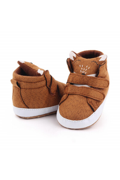Bebelul Brown booties - Vulpita