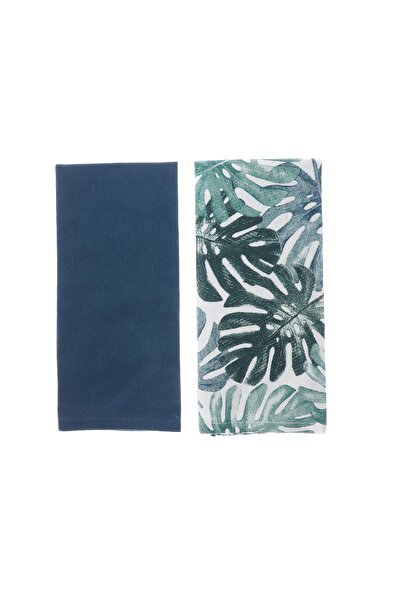 Caressa Prosop de bucătărie SSE-OTC-10135, bumbac, alb + verde, 40 x 60 cm, s...