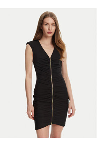 Just Cavalli Γυναικείο φόρεμα κοκτέιλ 78PAO949 J0116 Μαύρο