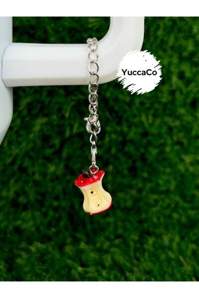 YuccaCo Accessorize Your Life Elmalı Termos Süsü/Elma Termos Charm/Meyve Figü...