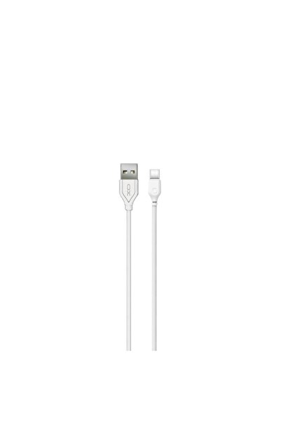 Xo NB103 Charging and Data Transfer Cable, USB/USB Type-C, 2.1A, 1 m, White