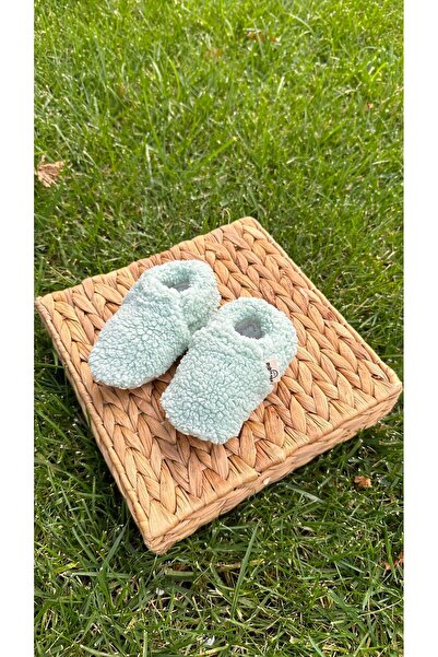 BabyDia Lamb Fabric Non-Slip Sole Short Booties