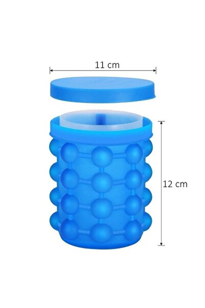 NEO Frapiera Pentru Racirea Bauturilor, Neo™ Ice-Ice-Baby®, din Silicon Fara BPA, 120 De Cuburi, 11x1